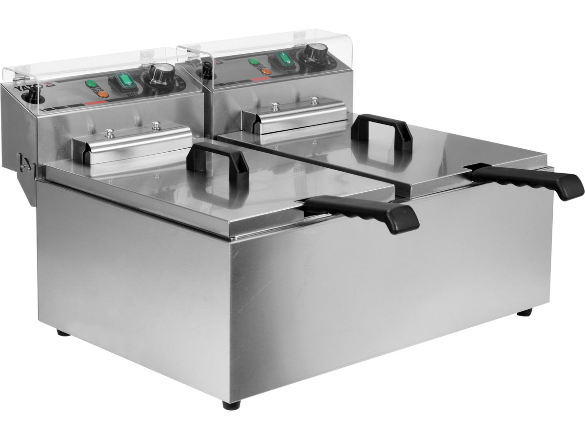 Friteuse Met 2 Kamers 2X11,5L