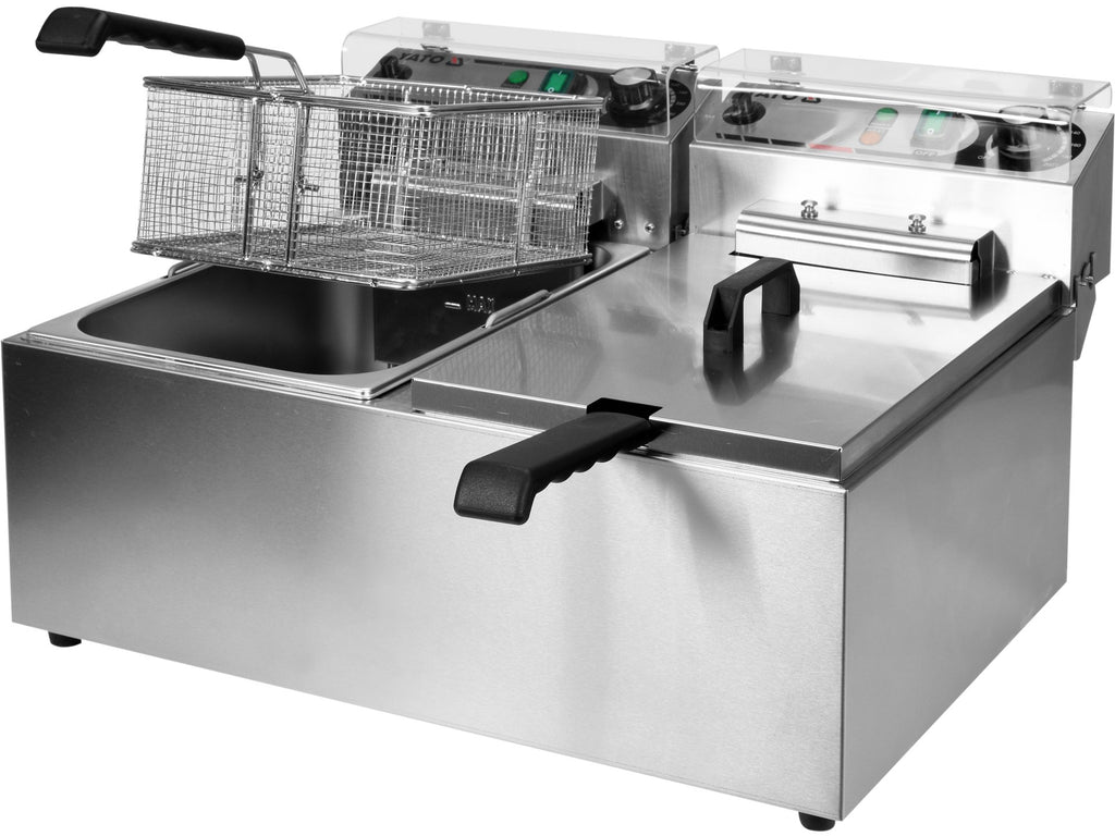 Friteuse Met 2 Kamers 2X11,5L