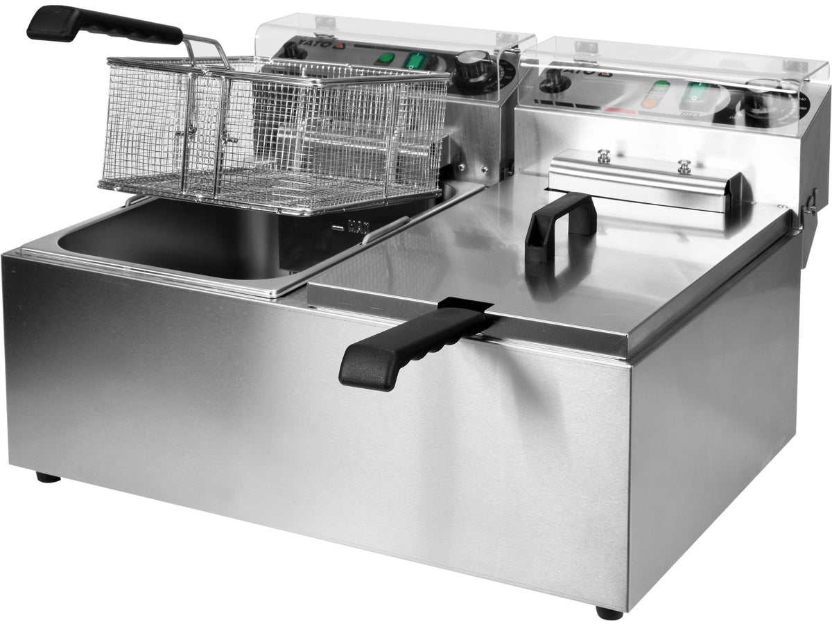 Friteuse Met 2 Kamers 2X11,5L