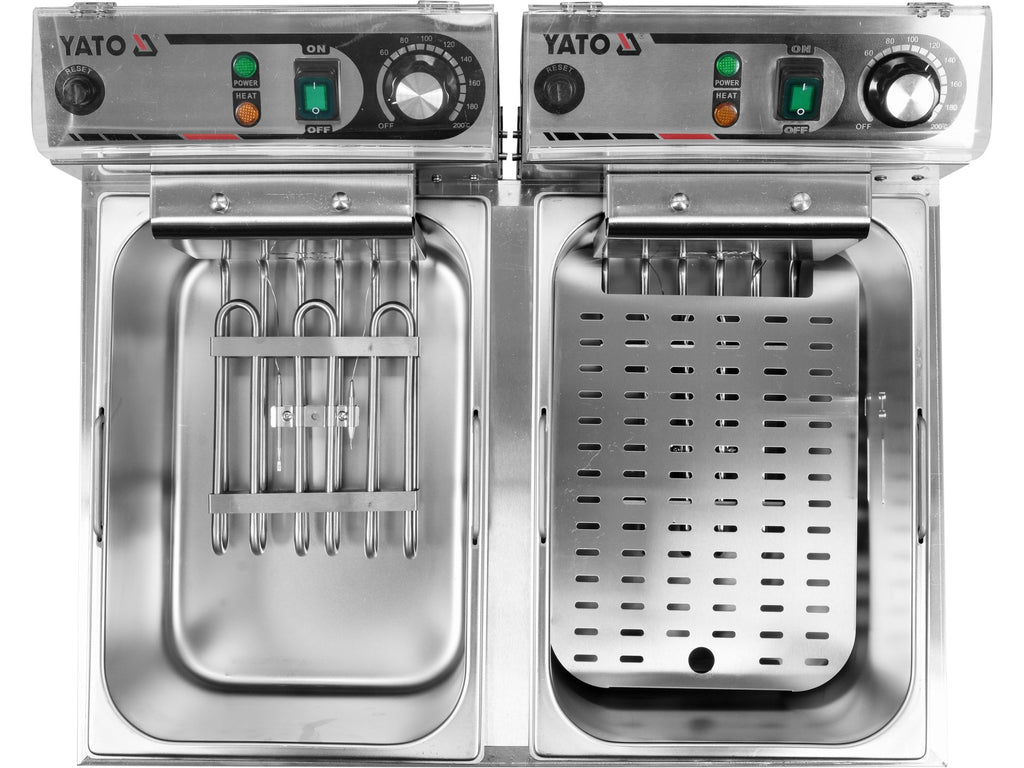 Friteuse Met 2 Kamers 2X11,5L
