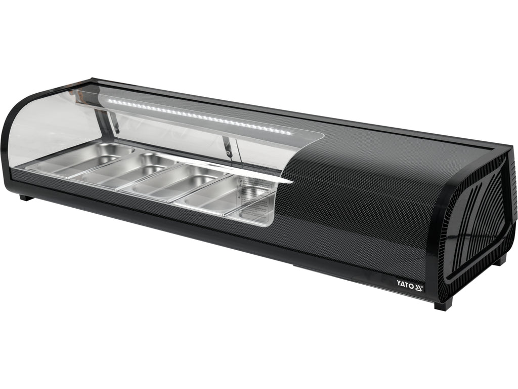 Koelkastdisplay 5X1/3 Gn 135X42X29,5