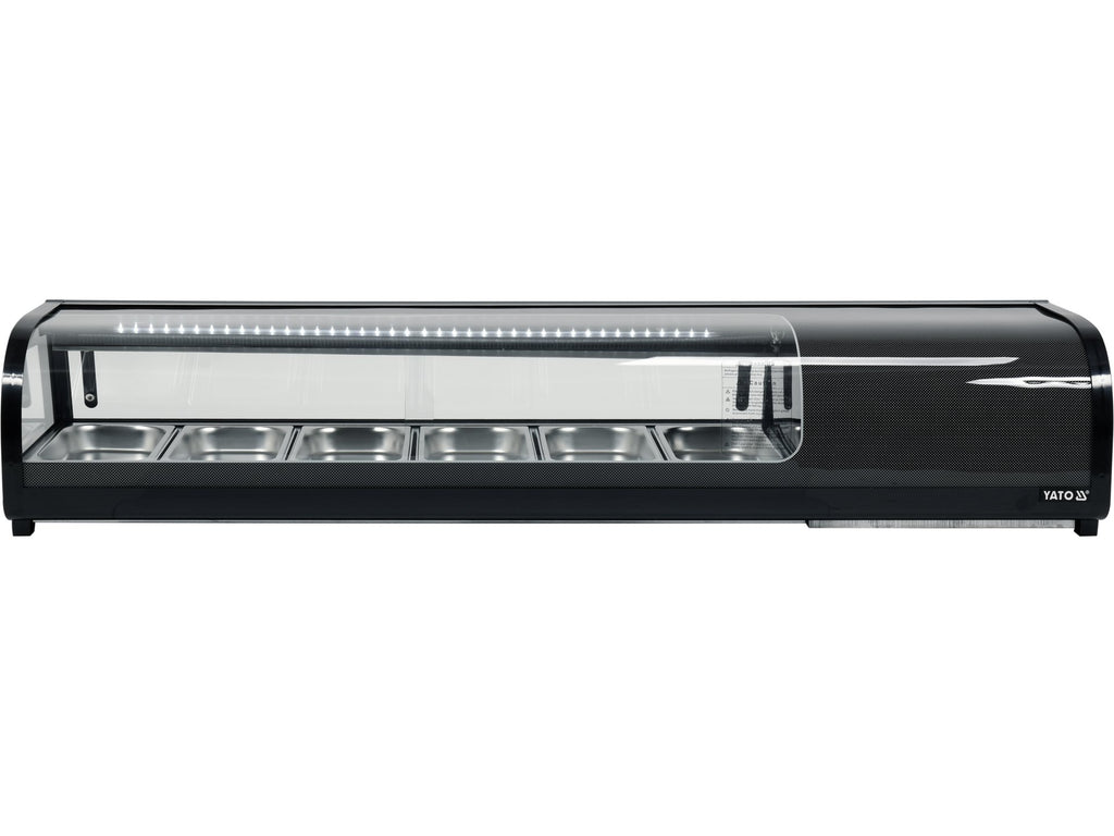 Koelkastdisplay 6X1/3 Gn 153X42X29,5