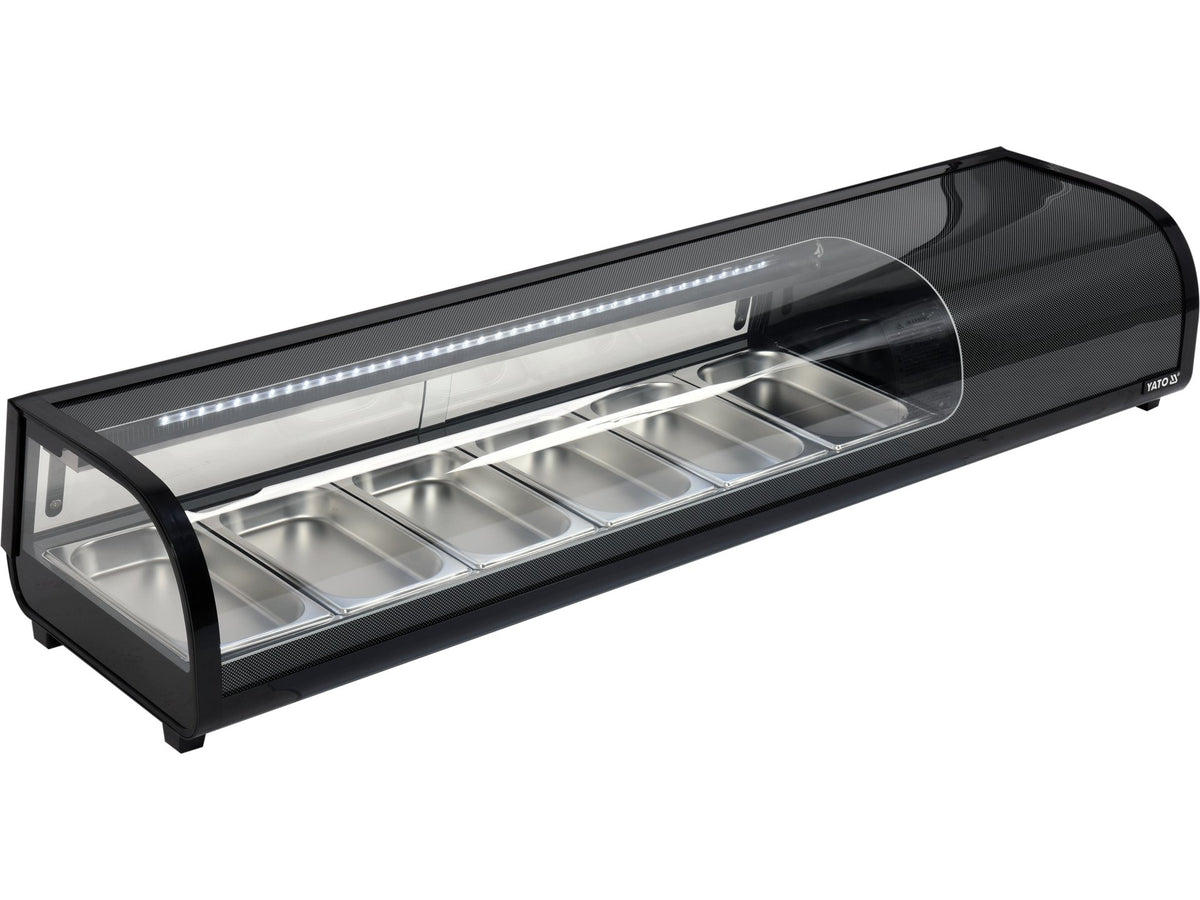 Koelkastdisplay 6X1/3 Gn 153X42X29,5