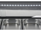 Koelkastdisplay 6X1/3 Gn 153X42X29,5