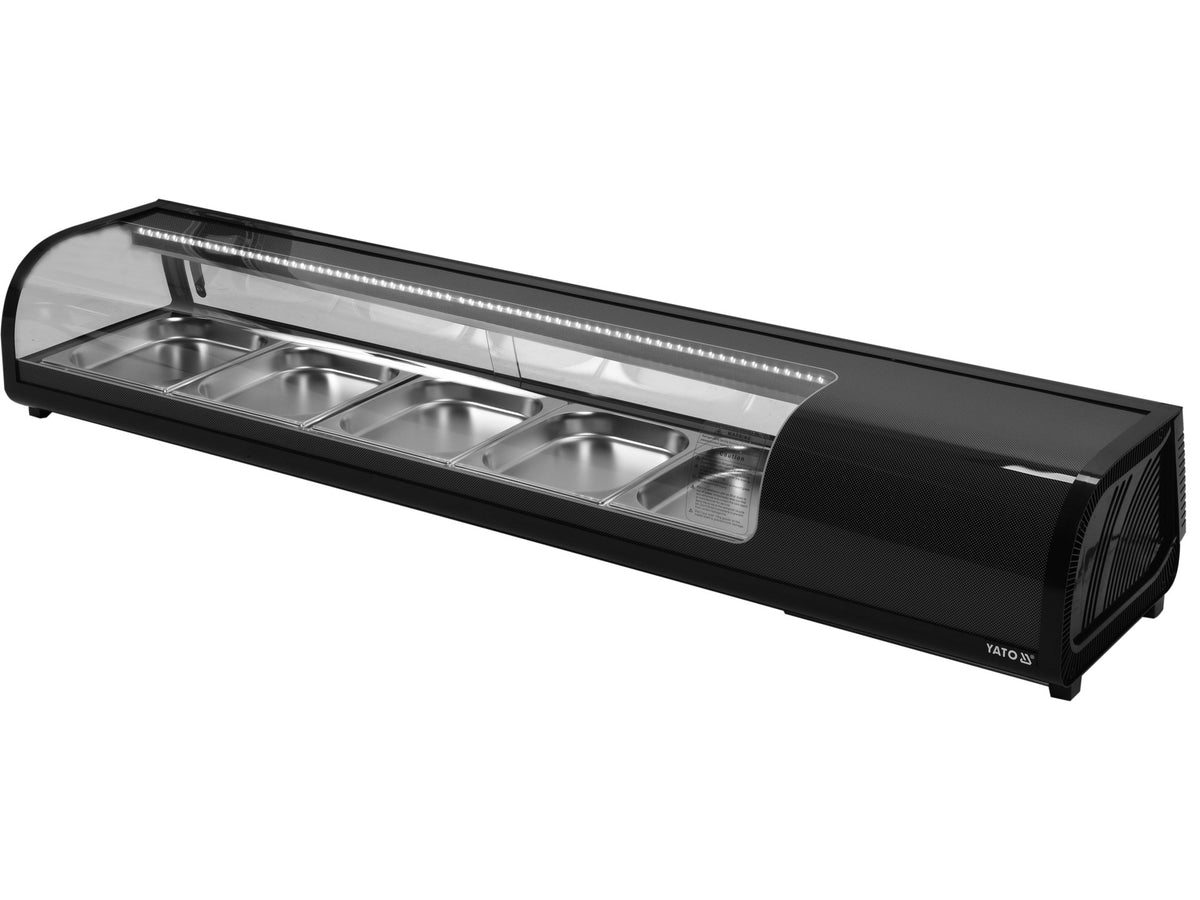 KOELKAST DISPLAY 5X1/2 GN 180x42.6x29.6