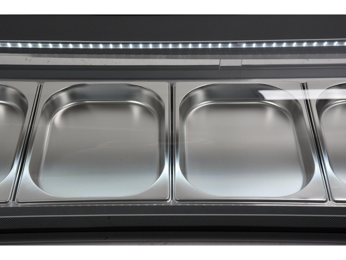 KOELKAST DISPLAY 5X1/2 GN 180x42.6x29.6