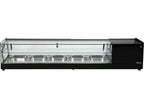 Koelkastdisplay 5X1/2 Gn 175X39X37