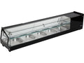 Koelkastdisplay 5X1/2 Gn 175X39X37