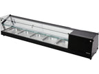 Koelkastdisplay 5X1/2 Gn 175X39X37
