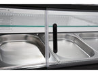 Koelkastdisplay 5X1/2 Gn 175X39X37