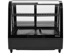Koelkastdisplay 100L 68X45X67 Zwart
