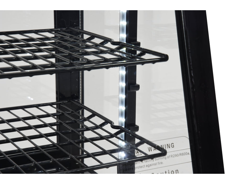 Koelkastdisplay 100L 68X45X67 Zwart