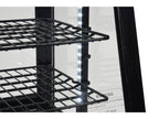 Koelkastdisplay 100L 68X45X67 Zwart