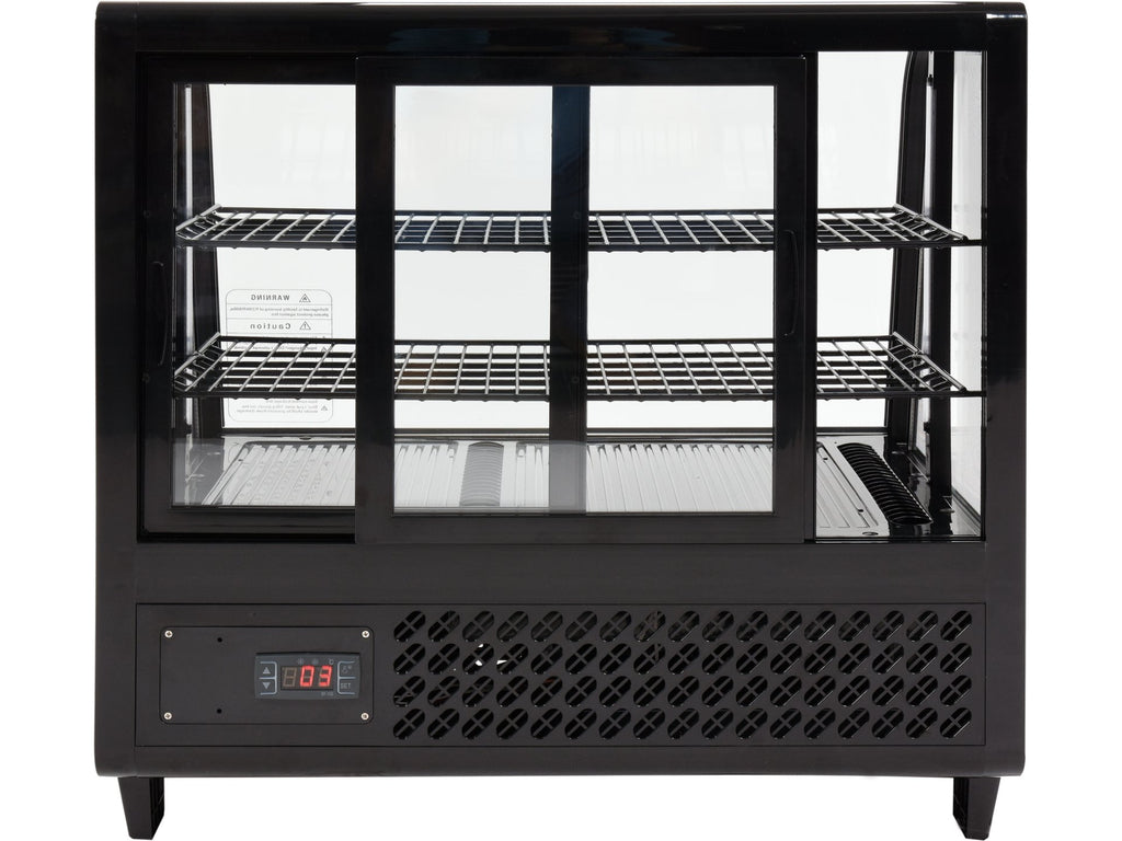 Koelkastdisplay 100L 68X45X67 Zwart