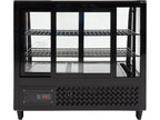 Koelkastdisplay 100L 68X45X67 Zwart