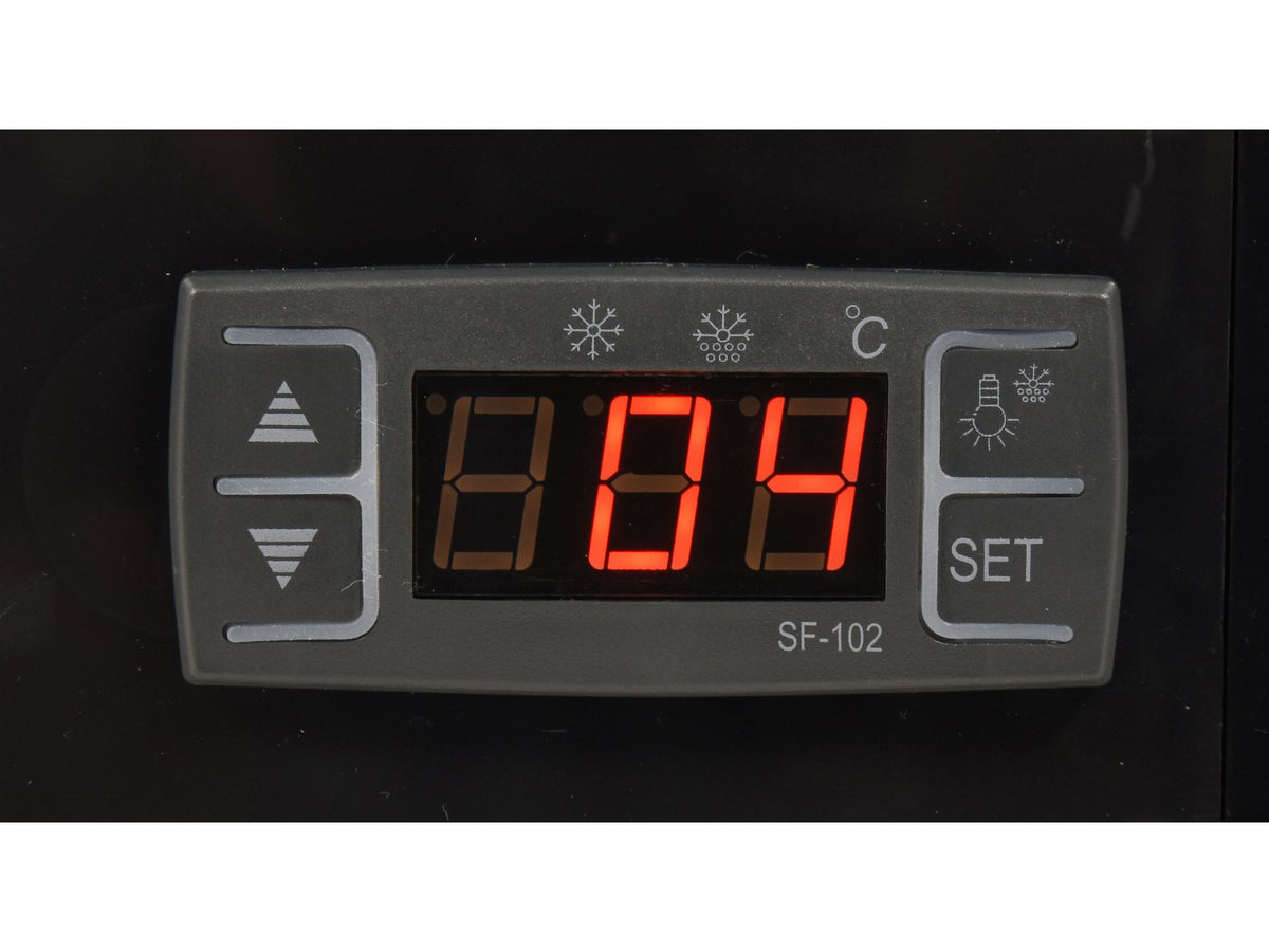 Koelkastdisplay 100L 68X45X67 Zwart