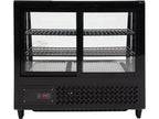 Koelkastdisplay 100L 68X45X67 Zwart
