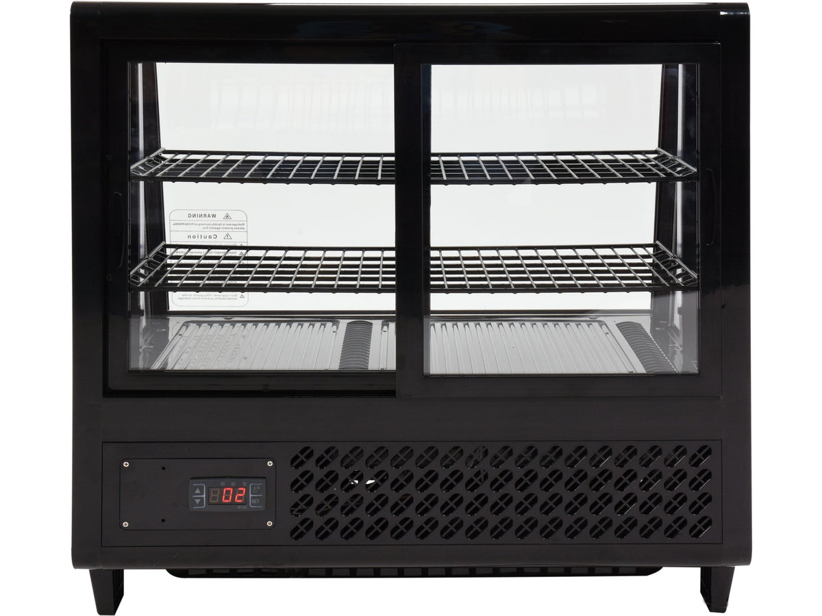 Koelkastdisplay 100L 68X45X67 Zwart