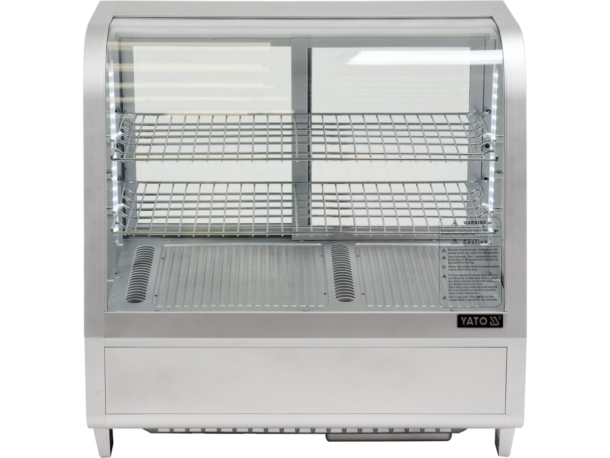 Koelkast Display 100L 68X45X67 Zilver