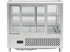 Koelkast Display 100L 68X45X67 Zilver