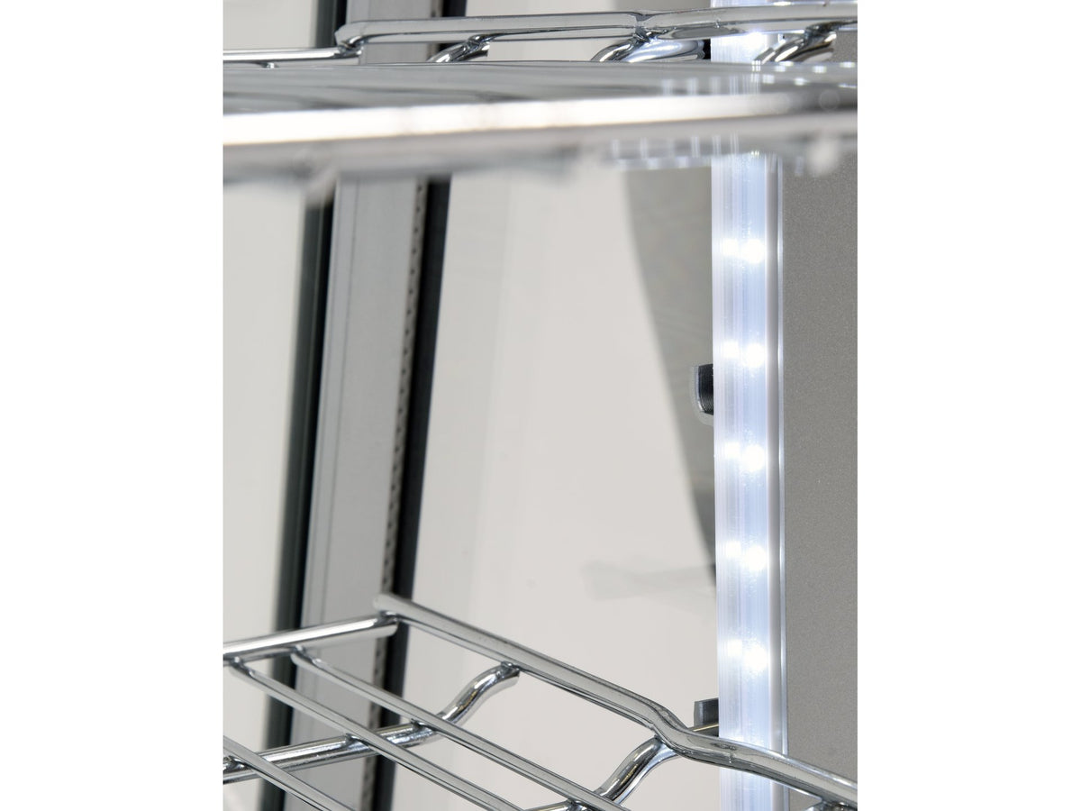 Koelkast Display 100L 68X45X67 Zilver