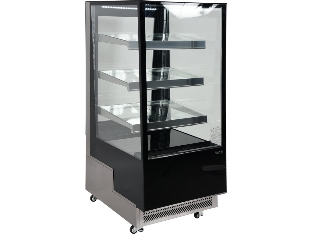 Koelkastdisplay 350L 65X80X144 Zwart