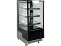 Koelkastdisplay 350L 65X80X144 Zwart