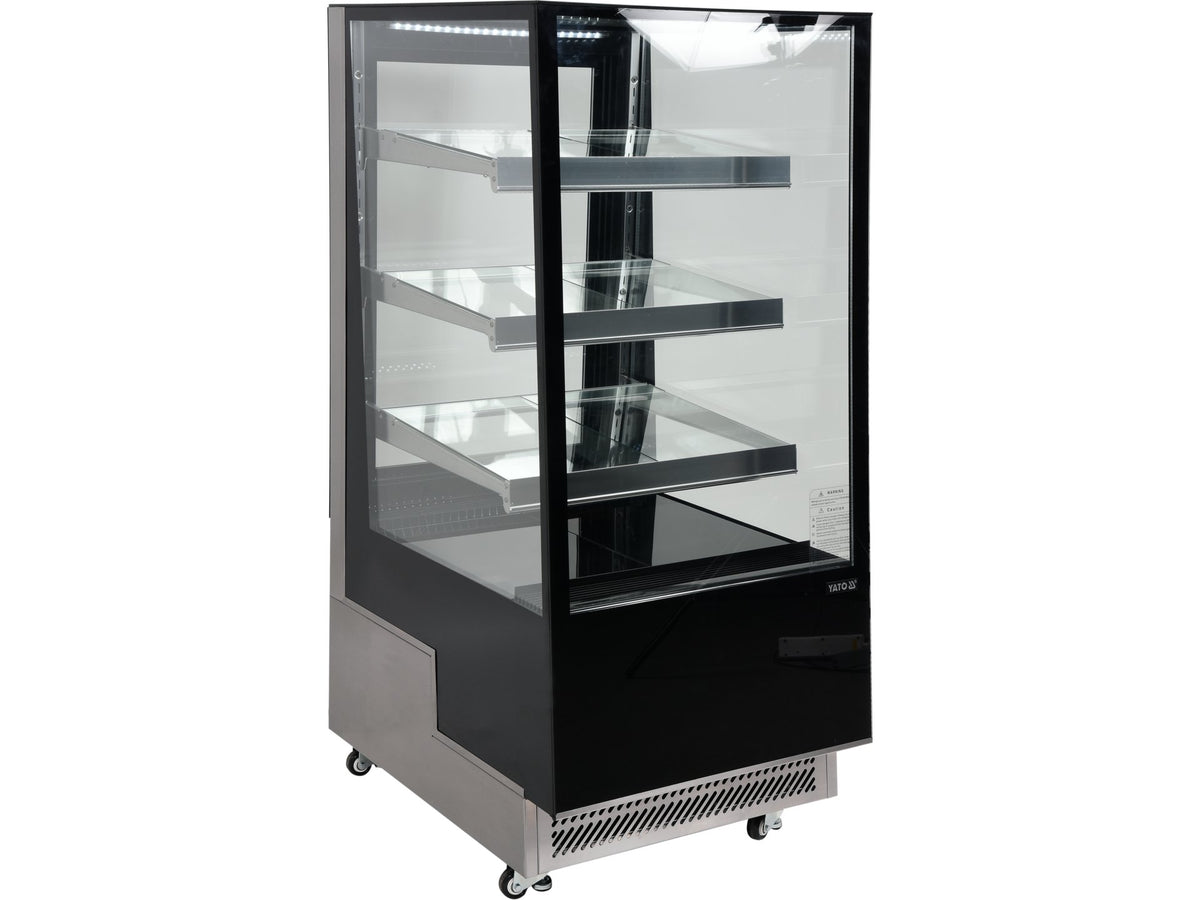 Koelkastdisplay 350L 65X80X144 Zwart