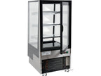Koelkastdisplay 350L 65X80X144 Zwart