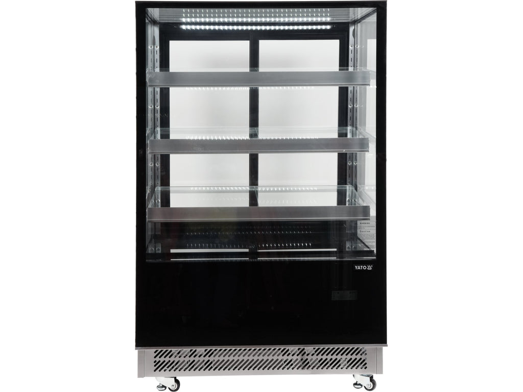 Koelkastdisplay 500L 90X80X144 Zwart