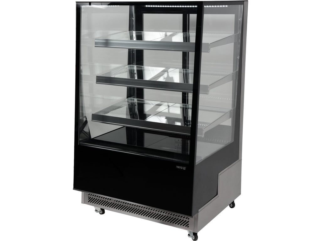 Koelkastdisplay 500L 90X80X144 Zwart
