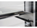 Koelkastdisplay 500L 90X80X144 Zwart