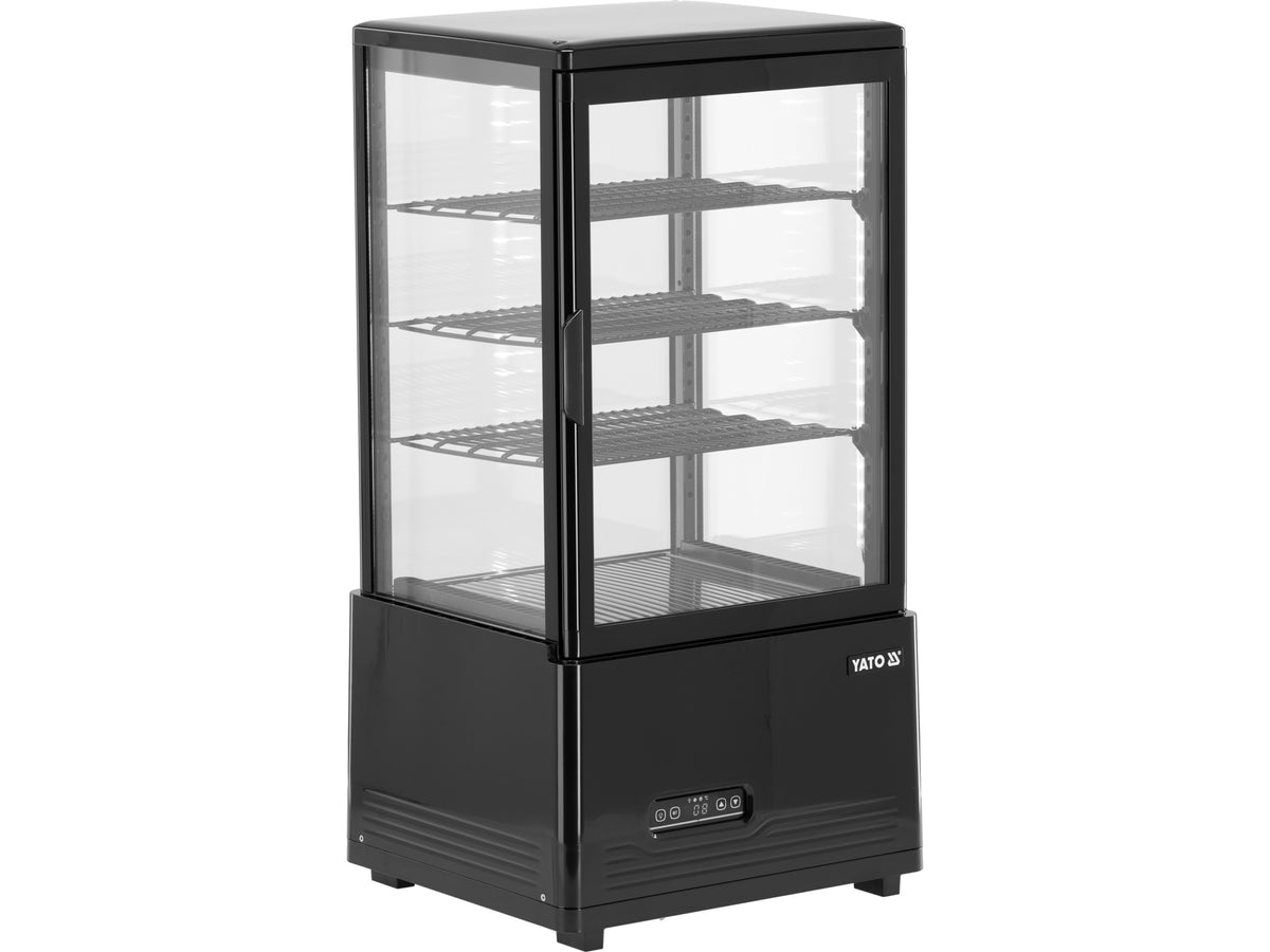 Gekoelde Vitrinekast 69L 46X41X90 Zwart