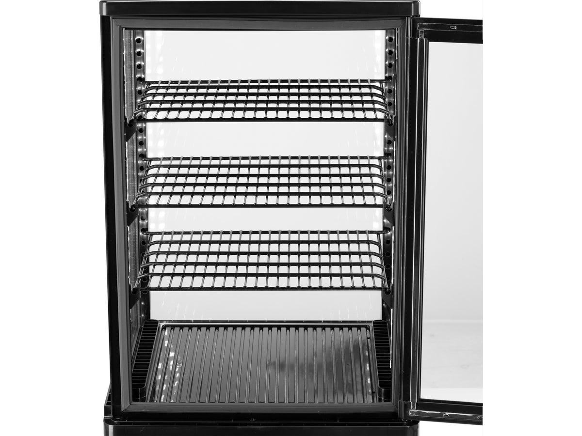 Gekoelde Vitrinekast 69L 46X41X90 Zwart