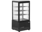 Gekoelde Vitrinekast 79L 46X41X97 Zwart