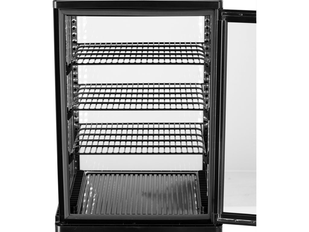 Gekoelde Vitrinekast 79L 46X41X97 Zwart