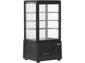 Gekoelde Vitrinekast 79L 46X41X97 Zwart