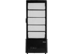 Gekoelde Vitrinekast 98L 46X41X112 Zwart