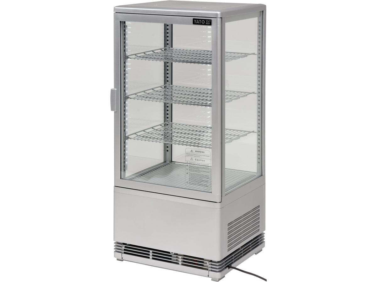 Koelkastdisplay 78L 42X38X96 Zilver
