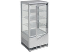 Koelkastdisplay 78L 42X38X96 Zilver