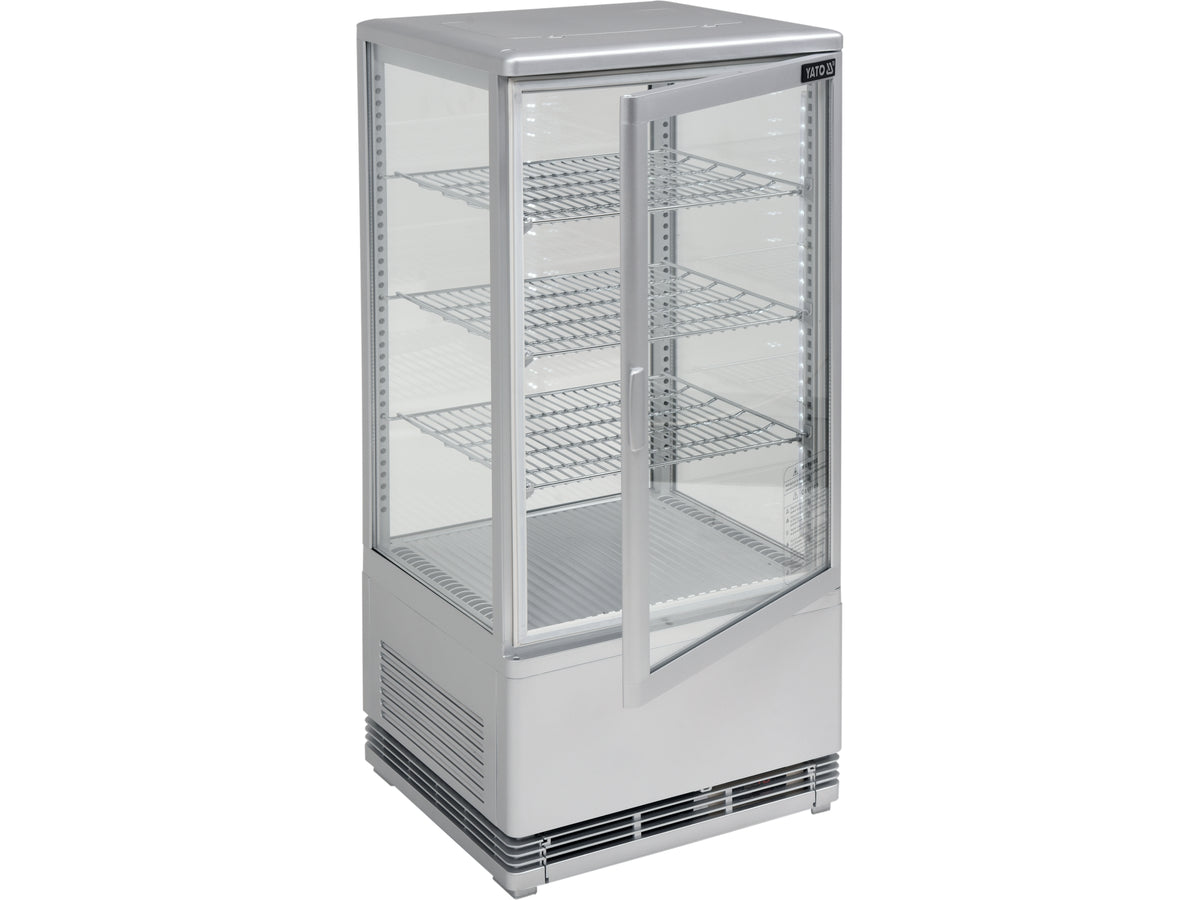 Koelkastdisplay 78L 42X38X96 Zilver