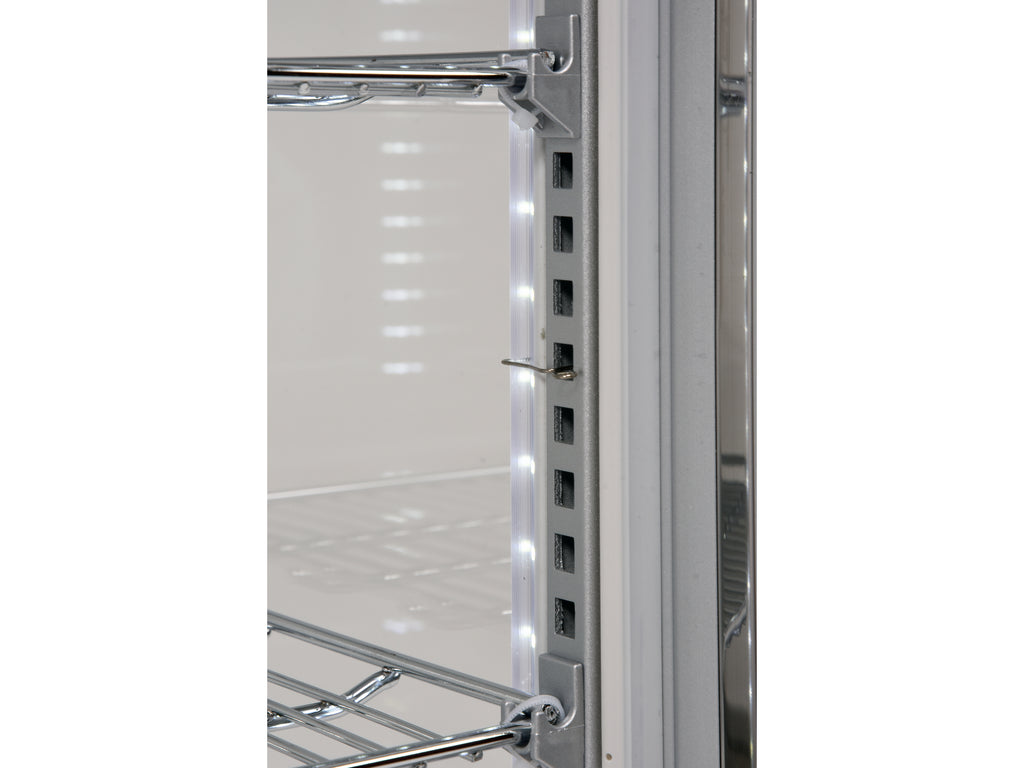 Koelkastdisplay 78L 42X38X96 Zilver