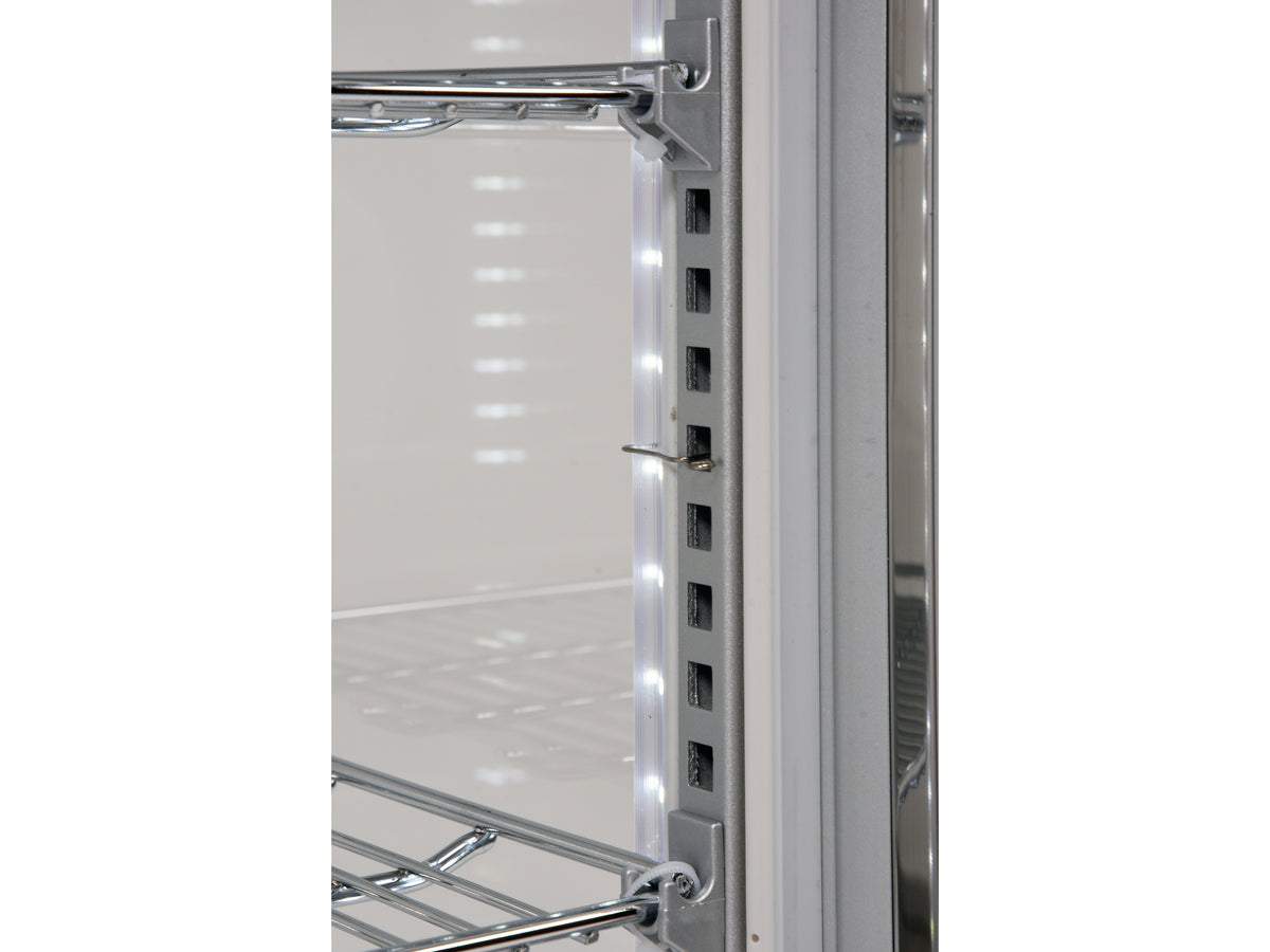Koelkastdisplay 78L 42X38X96 Zilver