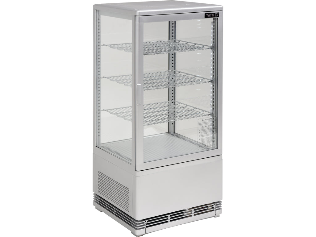 Koelkastdisplay 78L 42X38X96 Zilver