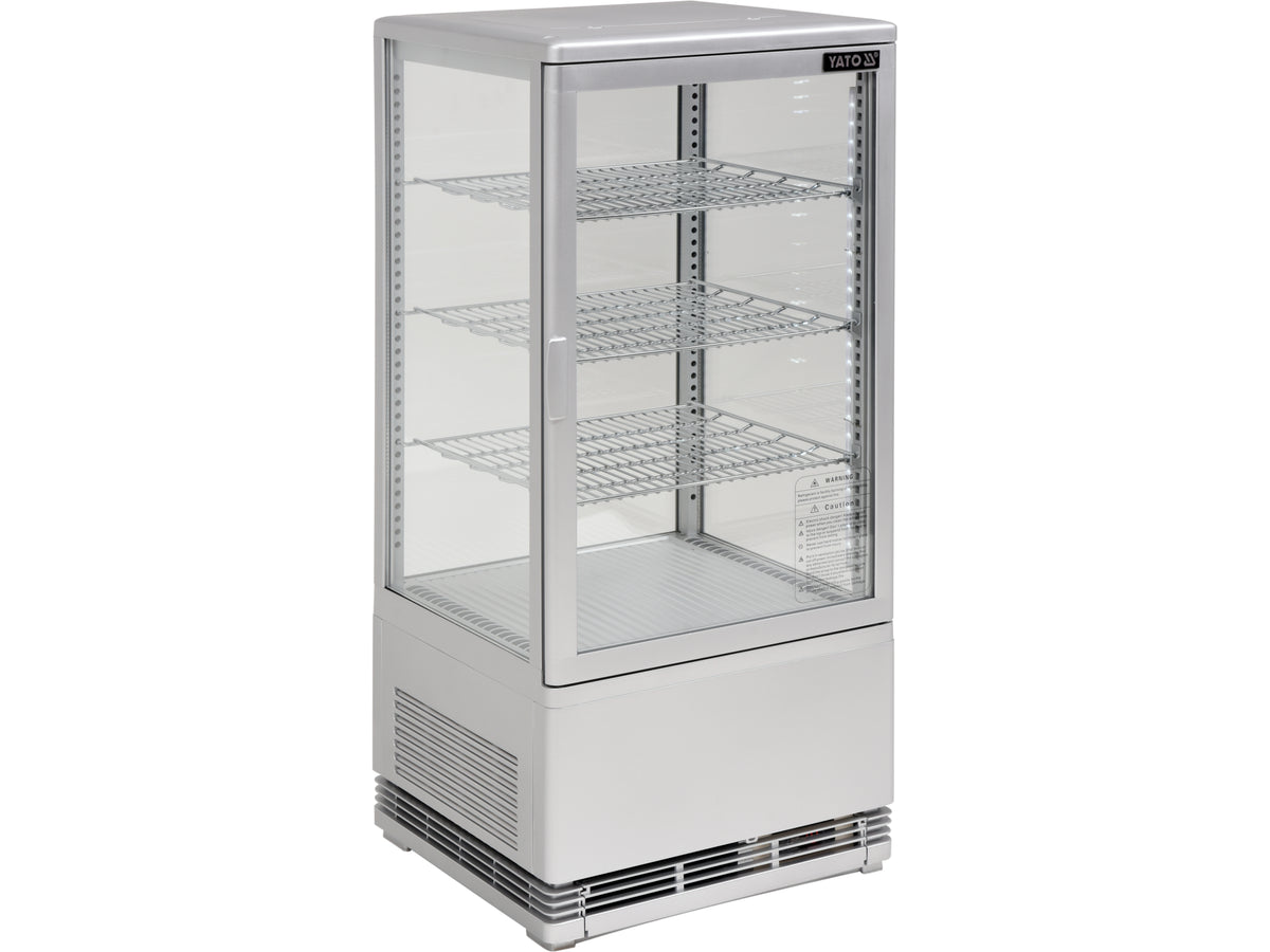 Koelkastdisplay 78L 42X38X96 Zilver