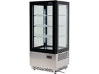 Koelkastdisplay 78L 43X39X98 Zwart