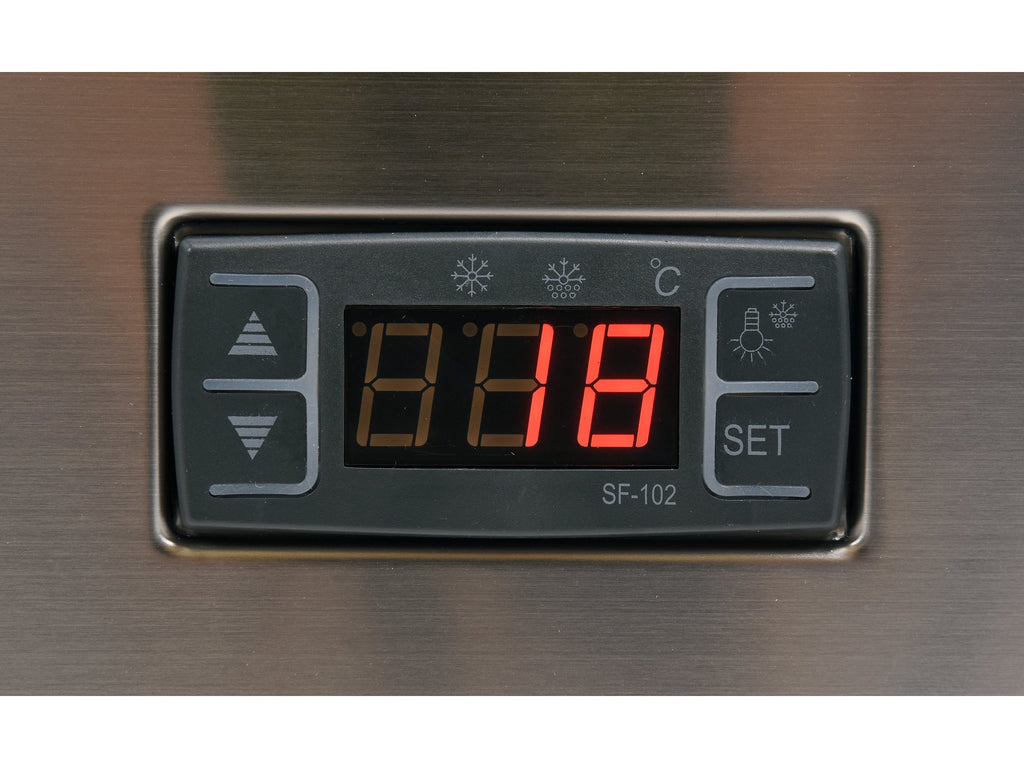 Koelkastdisplay 78L 43X39X98 Zwart