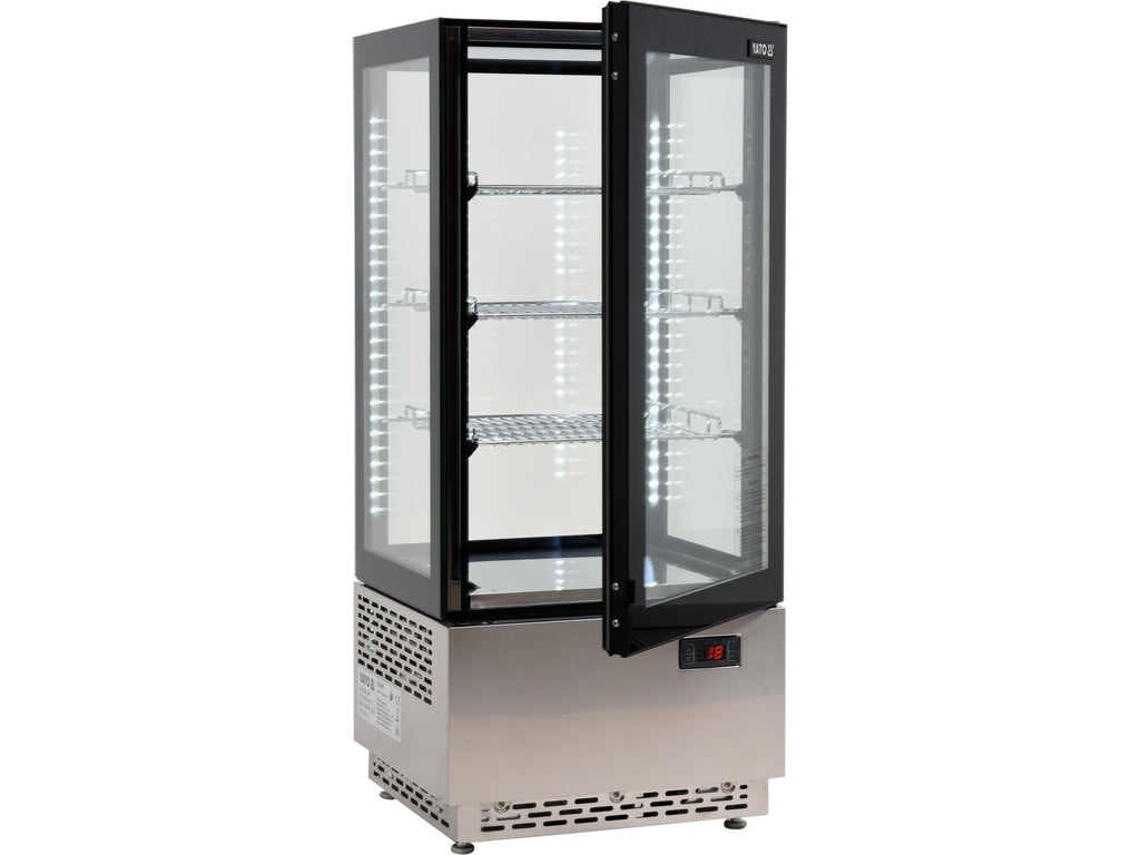 Koelkastdisplay 78L 43X39X98 Zwart
