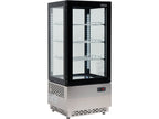 Koelkastdisplay 78L 43X39X98 Zwart