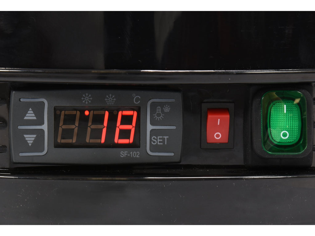 Koelkastdisplay 73L 50X50X106 Zwart